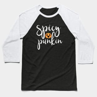 Spicy Pumpkin Sexy Halloween Baseball T-Shirt